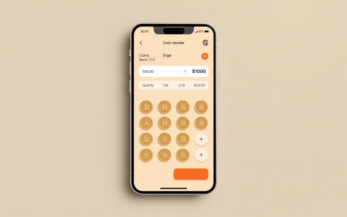 Screenshot van Coin counter