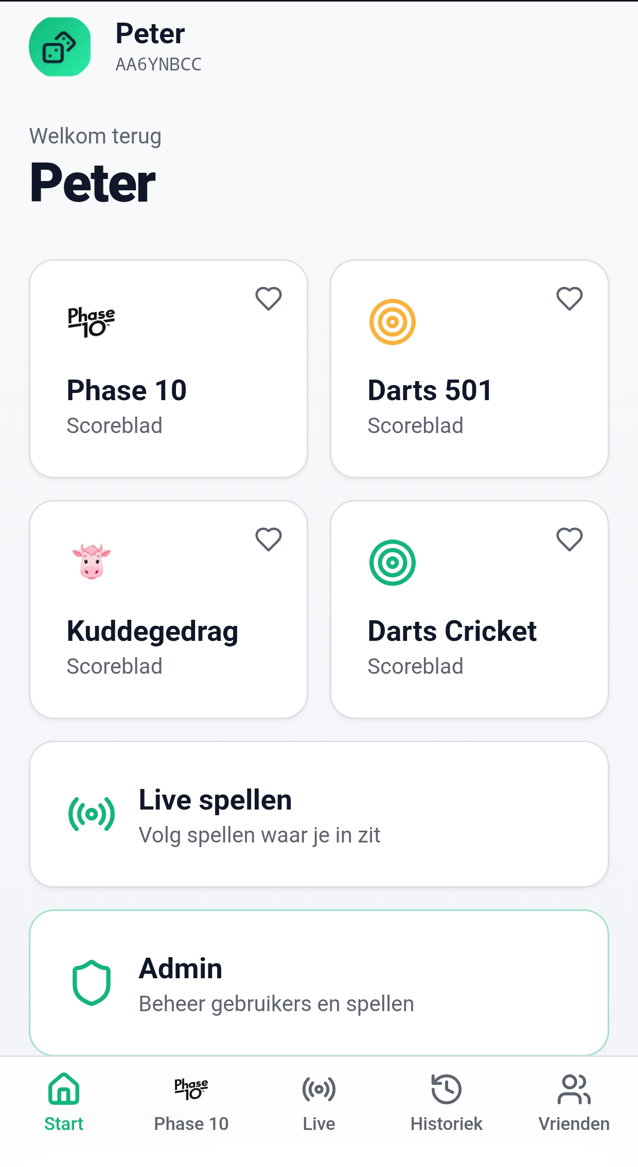 Startpagina